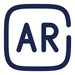 Augmented Reality SVG Icon